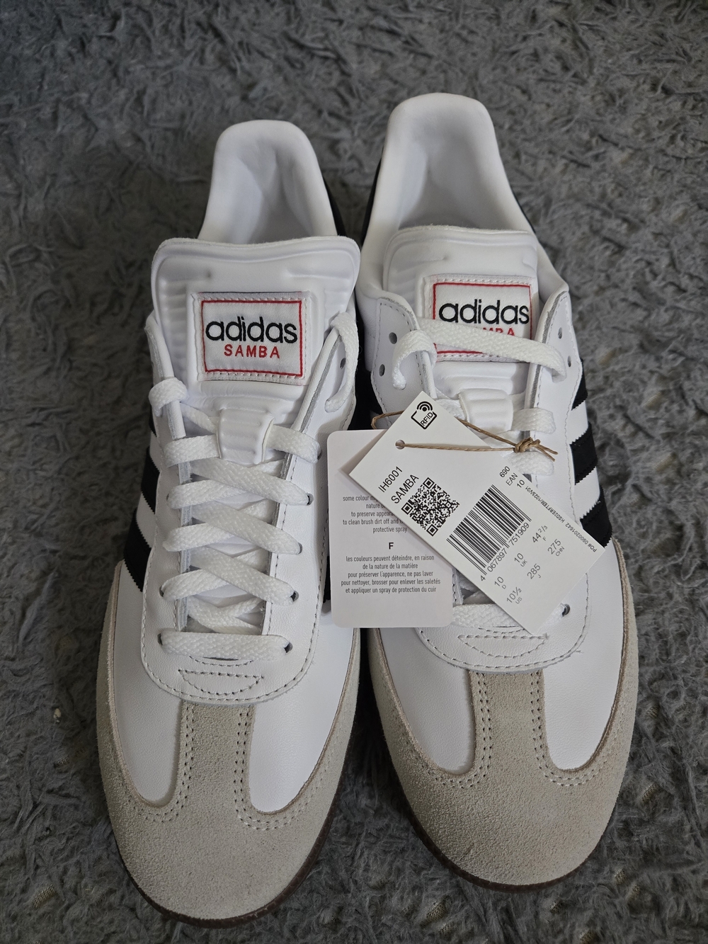 Adidas Samba Men’s White & Black Classic